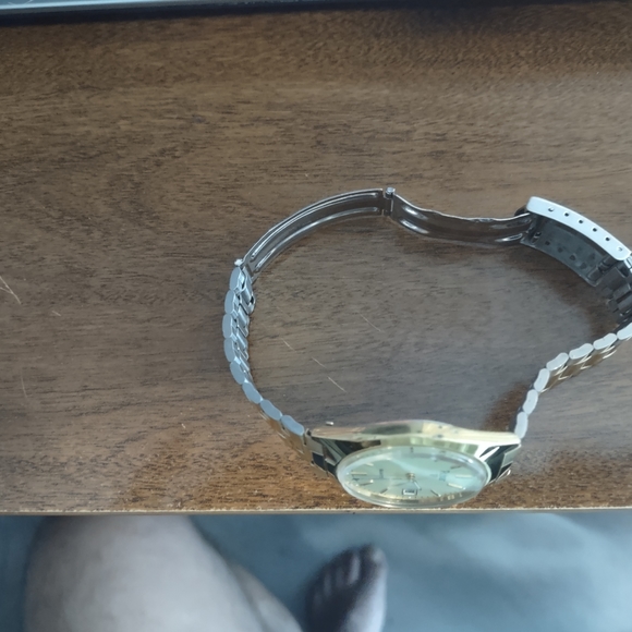 Vintage Pulsar Watch Men's Gold-Tone Date Y147-8049 - Picture 7 of 8